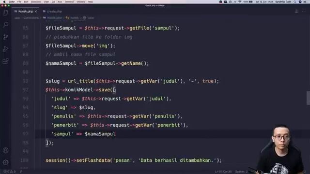 Tutorial CodeIgniter 4 untuk PEMULA | 12. Upload File смотреть онлайн