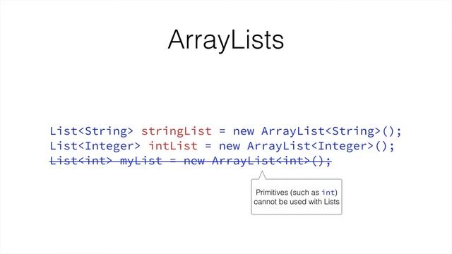 Computer Science for Everyone - 46 - ArrayLists in Java смотреть онлайн