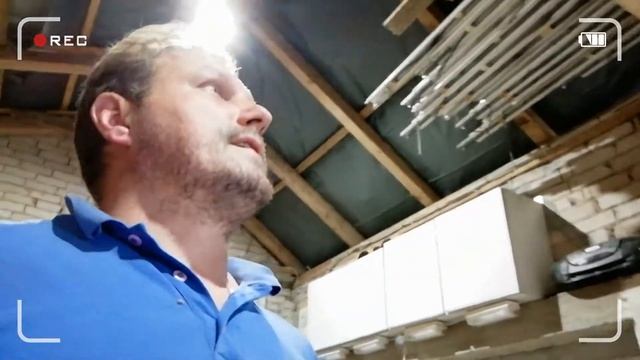 Установка гаражных ворот. смотреть онлайн