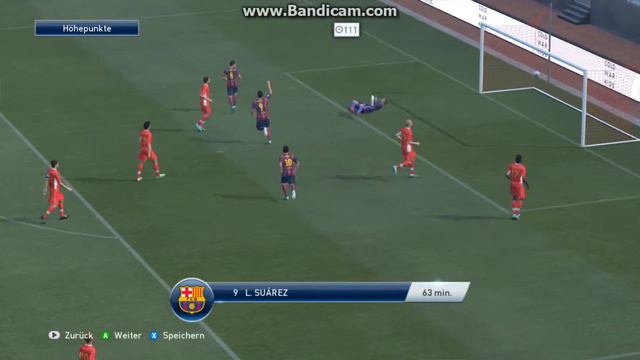 ИЗИ КАТКА БАРСА 5:1 ЛИВЕРПУЛЬ В PES 2015 ONLINE смотреть онлайн