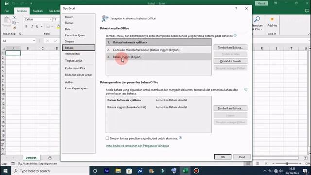 Cara Mengubah Excel Menjadi Bahasa Inggris смотреть онлайн