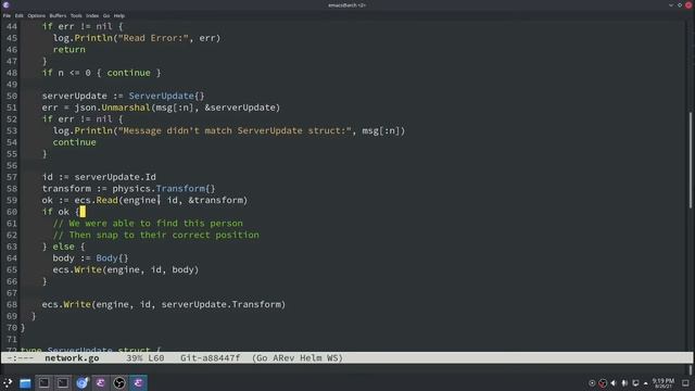Networked Physics with Websockets [Making an MMO E12] смотреть онлайн