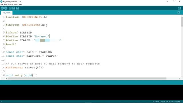 2-شرح nodemcu esp8266 & iot course arabic شرح مكتبات web server وwifi وcllient لعمل server او clien смотреть онлайн