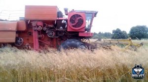 Уборка зерновых культур сезон 2021 год Дон 1500Б №6