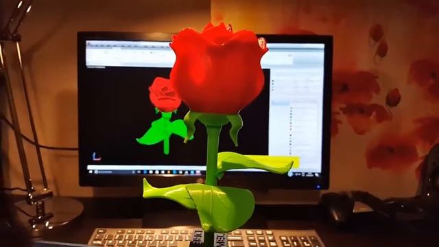 ☆AutoCad 3D Printed Rose смотреть онлайн