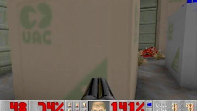 Doom 2 - Hell on Earth - Level: 4 - The Focus смотреть онлайн