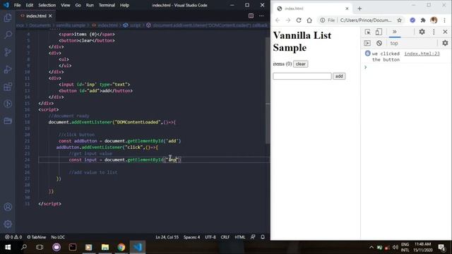 Dynamic Web Pages with vanilla JavaScript смотреть онлайн