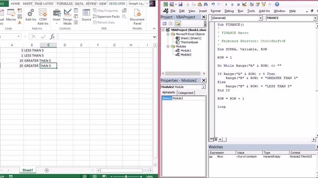 Fundimentals of VBA: Learn VBA In 45 Minutes |JOKO ENGINEERING| смотреть онлайн