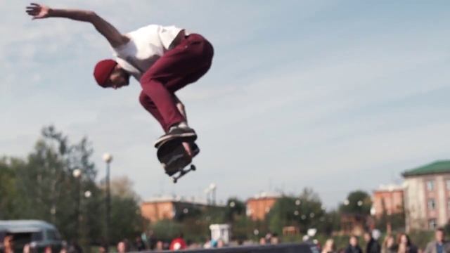 Открытие скейт-спота в парке на Каменке. Красноярск смотреть онлайн