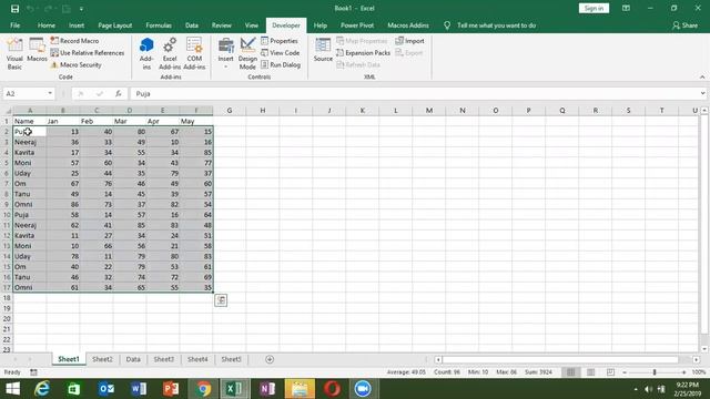 Excel 2019 VBA Macros Programming in Hindi смотреть онлайн