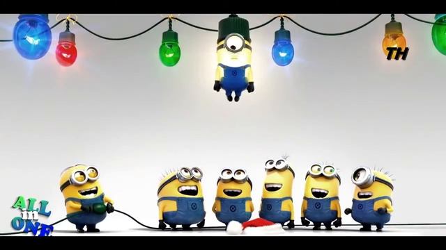 Minions Christmas Song , Happy New Year 17/18 | Миньоны поют Новогоднюю песню 2017/2018 смотреть онлайн