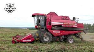 Комбайны ПОЛЕСЬЕ-812 уборка гороха
