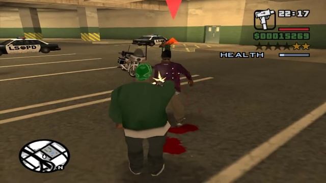 GTA sa DYOM - Grove st. stories # 9 - Ballas in prigione смотреть онлайн