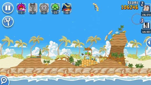 Angry Birds Friends - Tournament 263-A - 1-6 Level - Golden Slingshot - 22/6/17-With Power Ups смотреть онлайн