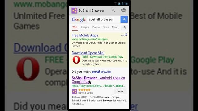 SoShall Browser - Simple Safe Swift & Social Browser for Android смотреть онлайн