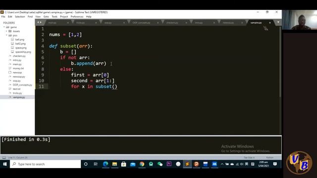 The easiest Python recursive subset generator смотреть онлайн