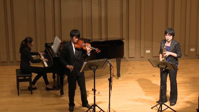 Trio for alto saxophone, violin and piano - Russell Peterson смотреть онлайн