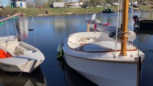 Парусный слёт в "ВМК №1. Catboat - яхта своими руками. Владелец "Толстого Кота" о лодке