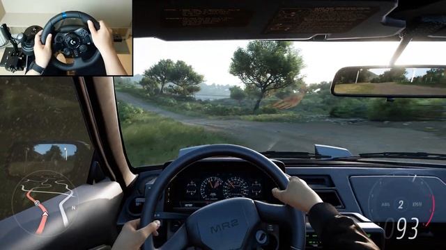 Forza Horizon 5 - 1989 TOYOTA MR2 SC - Test Drive with LOGITECH G29 + SHIFTER - 4K смотреть онлайн
