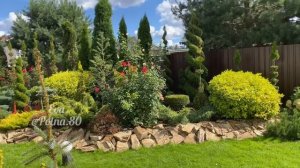 Сад топиарных Растений. Eva Topiary garden. Мой сад, давно вам не показывала как он подрос.