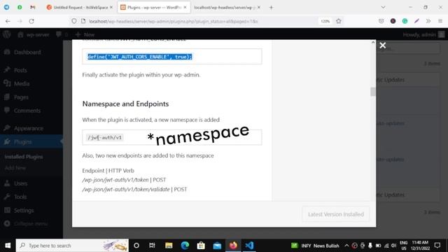 How to use JWT plugin for Login API in WordPress - Headless WordPress with React Js | Ep 11 смотреть онлайн