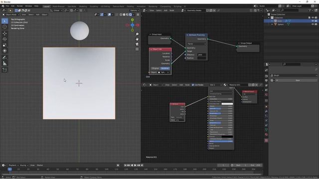 Using Blender 2.93 Geometry Node Attributes in Shaders! смотреть онлайн