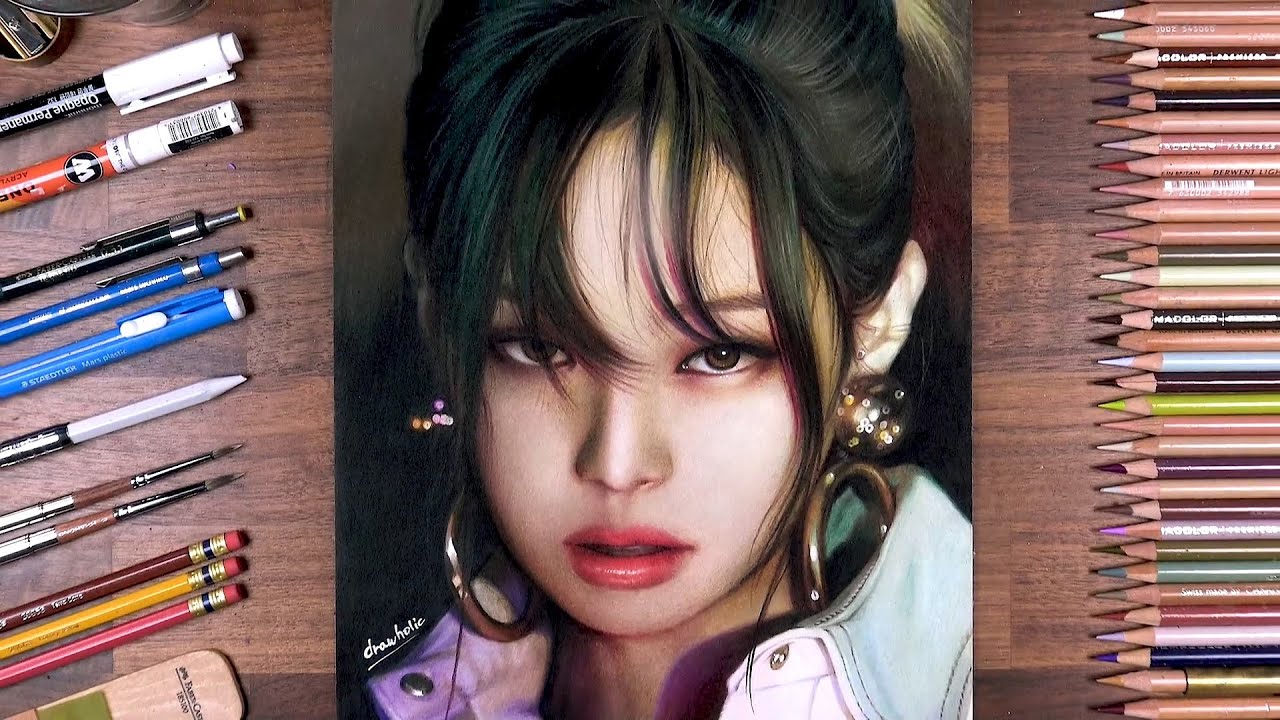 Drawing BLACKPINK Jennie   Drawholic
