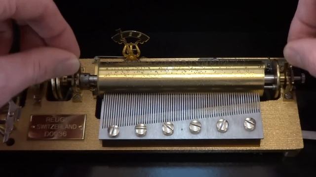 Reuge 72 note, 15 song music box смотреть онлайн