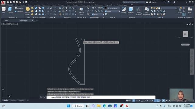 TUTORIAL MENGGAMBAR 3D DI AUTOCAD 6 смотреть онлайн