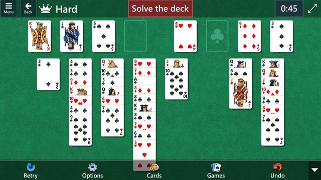 Microsoft Solitaire Collection: FreeCell - Hard - April 14, 2022 смотреть онлайн