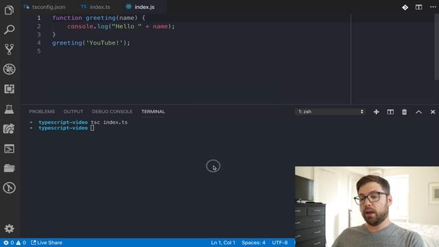 Setting Up TypeScript w/ tsc смотреть онлайн