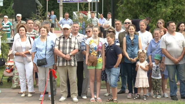 Открытие уличных часов в Талдоме смотреть онлайн