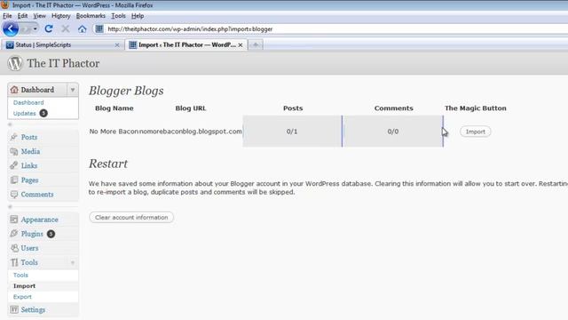 How To Import Blogger Posts Into a WordPress Blog смотреть онлайн
