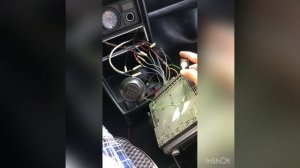 Подключение магнитолы через кнопку. ВАЗ 2107(классика).