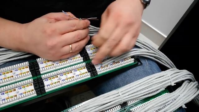 Расшиваем патч панель - ANBIK.RU