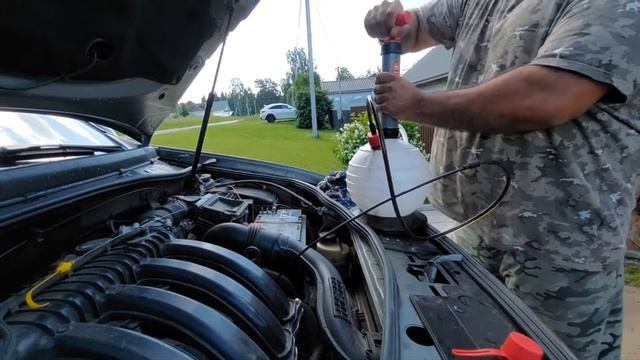 Замена масла через щуп. Рено Дастер. смотреть онлайн