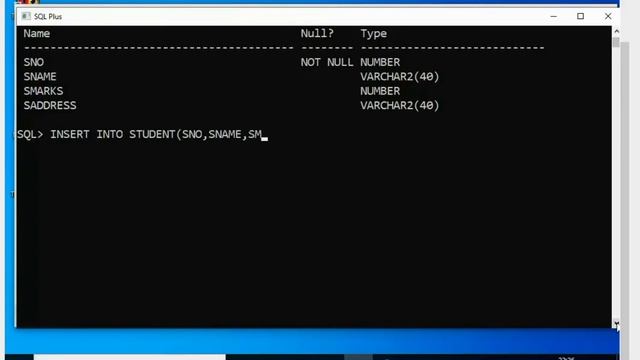 INSERT command in 2 ways || SQL in telugu смотреть онлайн