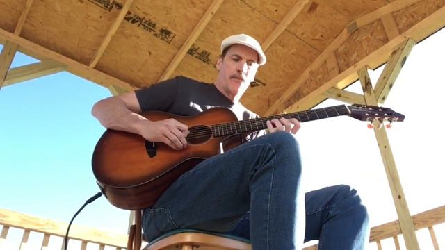 LIVE...Blistering Melodic Shred Guitar Improvisation On A Nylon String Acoustic! смотреть онлайн