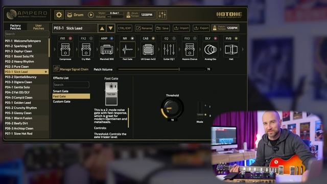 Hotone Ampero - A Beginners Guide and Walkthrough Tutorial смотреть онлайн