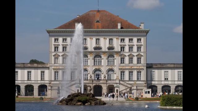 Дворцовый комплекс Нимфенбург в Мюнхене. Германия. смотреть онлайн