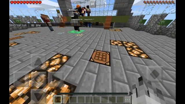 Крутой сервер на майнкрафт 0.15.х с мини-играми BedWars смотреть онлайн
