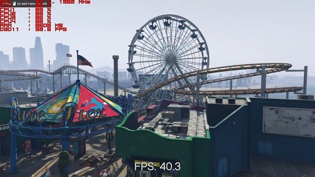 GTA V Max Settings Benchmark i5 3470 GTX 1060 смотреть онлайн