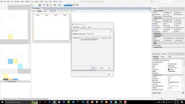 Add Combobox Cell in Jtable - Java Swing смотреть онлайн