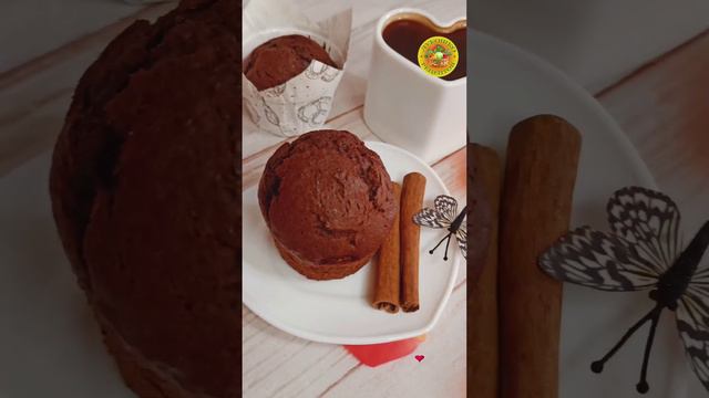 Шоколадно-банановые маффины 🧁 Невозможно устоять 😉 смотреть онлайн
