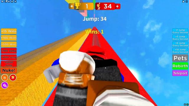 Roblox, But You Get +1 Jump Power Every Second смотреть онлайн