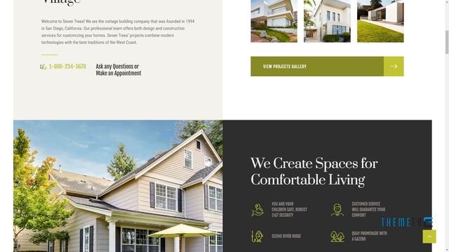 SevenTrees Real Estate WordPress Theme Colton Codie смотреть онлайн