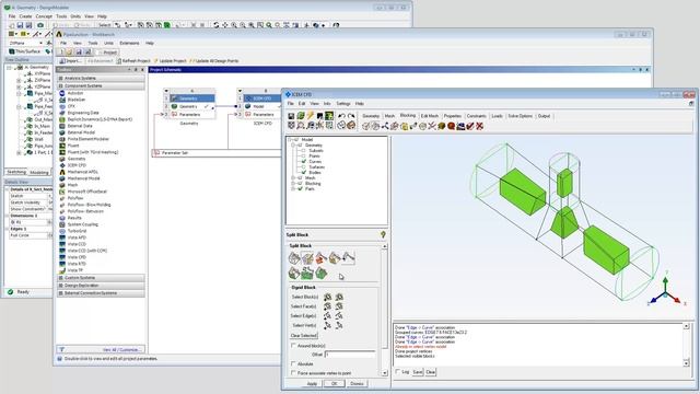 ANSYS ICEM CFD: ANSYS Workbench Integration With Replay Control