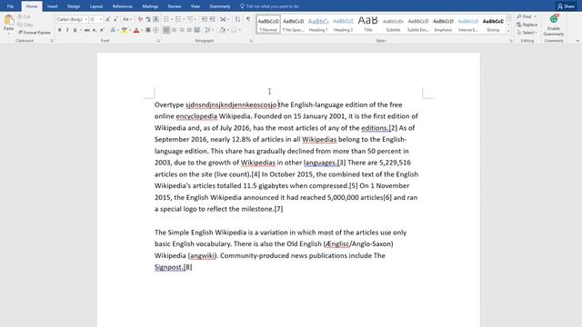 Replace the words: Switching between Insert and Overtype Mode in Microsoft Word смотреть онлайн