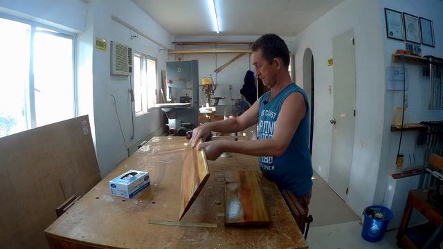 Build a Tryst 10 Trimaran Sailboat - Pt. 18 - Making the rudder and daggerboard смотреть онлайн