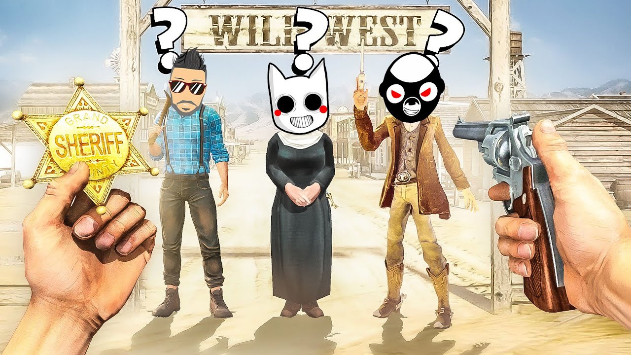 МАФИЯ В 3Д! В ЭТОМ ГОРОДЕ МЫ ЗАКОН! НАЙДИ ПРЕСТУПНИКА И НЕ ПОПАДИСЬ ШЕРИФУ! West Hunt
